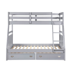 Sloane Gray Twin/Full Bunk Bed - Ornate Home