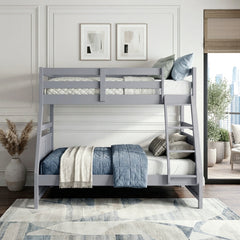 Sloane Gray Twin/Full Bunk Bed - Ornate Home