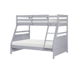 Sloane Gray Twin/Full Bunk Bed - Ornate Home