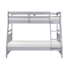 Sloane Gray Twin/Full Bunk Bed - Ornate Home