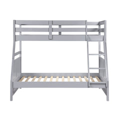 Sloane Gray Twin/Full Bunk Bed - Ornate Home