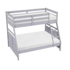 Sloane Gray Twin/Full Bunk Bed - Ornate Home