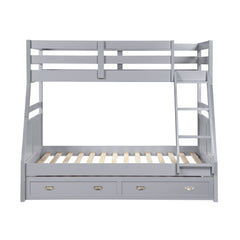Sloane Gray Twin/Full Bunk Bed - Ornate Home