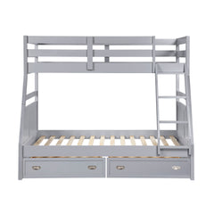 Sloane Gray Twin/Full Bunk Bed - Ornate Home