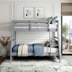 Sloane Gray Twin/Full Bunk Bed - Ornate Home