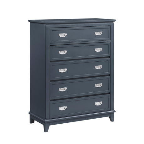 Sloane Navy Blue Chest - Ornate Home