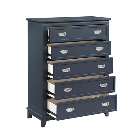 Sloane Navy Blue Chest - Ornate Home