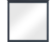 Sloane Navy Blue Mirror - Ornate Home