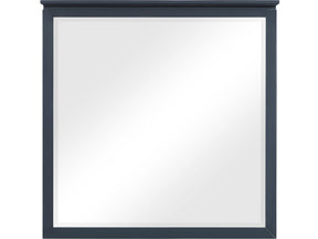 Sloane Navy Blue Mirror - Ornate Home