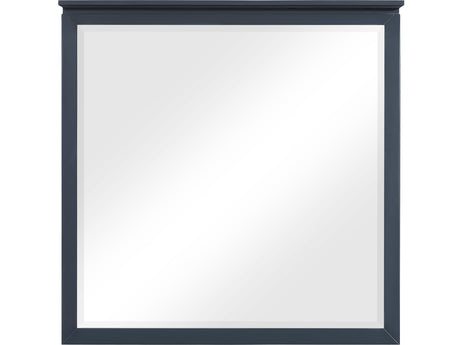 Sloane Navy Blue Mirror - Ornate Home