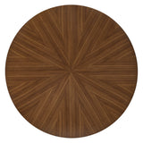 Sloane Walnut 54 Inch Round Dining Table - Ornate Home