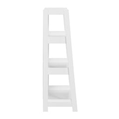 Sloane White 3 Fixed Shelves Bookcase - Ornate Home