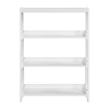 Sloane White 3 Fixed Shelves Bookcase - Ornate Home