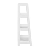 Sloane White 3 Fixed Shelves Bookcase - Ornate Home