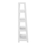 Sloane White 4 Fixed Shelves Bookcase - Ornate Home