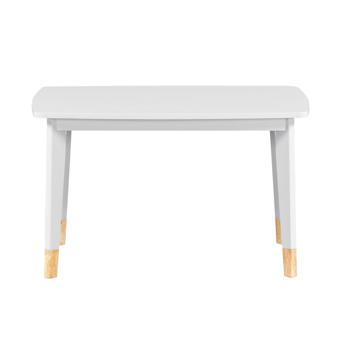 Sloane White 5-Piece Pack Children Table And Chairs Set - Ornate Home