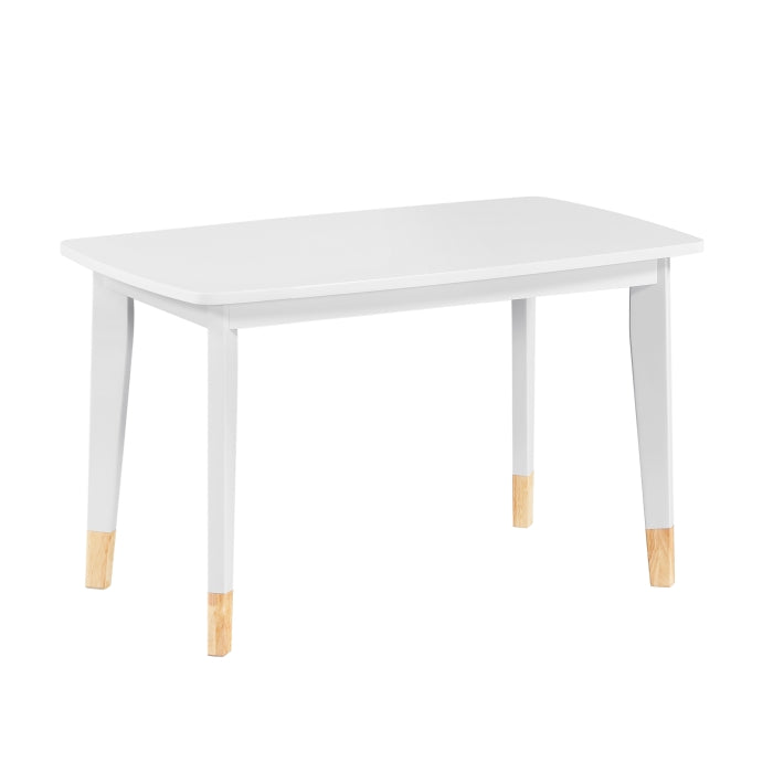 Sloane White 5-Piece Pack Children Table And Chairs Set - Ornate Home