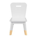 Sloane White 5-Piece Pack Children Table And Chairs Set - Ornate Home