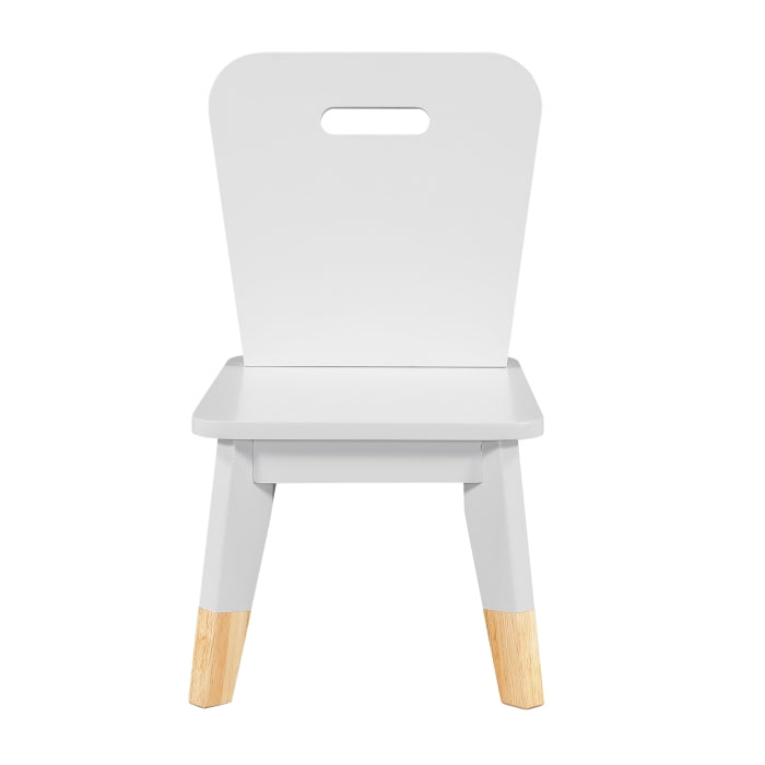 Sloane White 5-Piece Pack Children Table And Chairs Set - Ornate Home