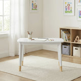 Sloane White 5-Piece Pack Children Table And Chairs Set - Ornate Home