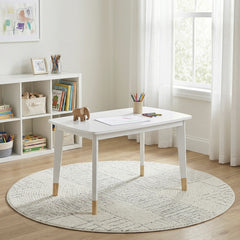 Sloane White 5-Piece Pack Children Table And Chairs Set - Ornate Home