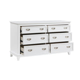 Sloane White Dresser - Ornate Home