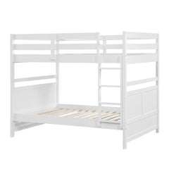 Sloane White Full Bunk Bed - Ornate Home