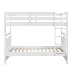 Sloane White Full Bunk Bed - Ornate Home
