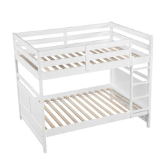 Sloane White Full Bunk Bed - Ornate Home