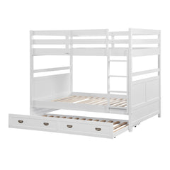 Sloane White Full Bunk Bed - Ornate Home