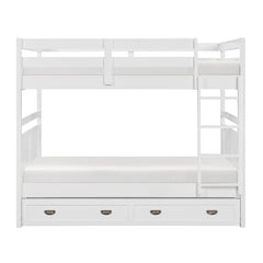 Sloane White Full Bunk Bed - Ornate Home
