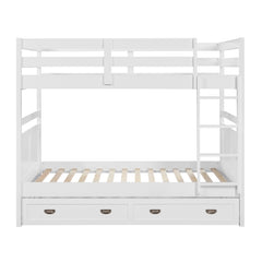 Sloane White Full Bunk Bed - Ornate Home
