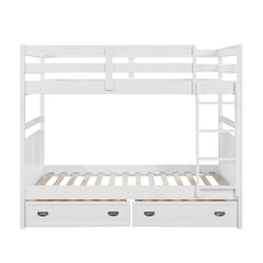 Sloane White Full Bunk Bed - Ornate Home