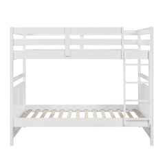 Sloane White Full Bunk Bed - Ornate Home
