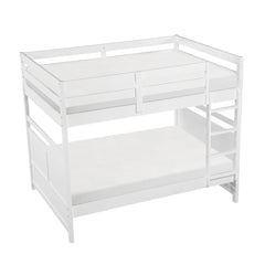 Sloane White Full Bunk Bed - Ornate Home