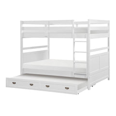 Sloane White Full Bunk Bed - Ornate Home
