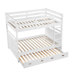 Sloane White Full Bunk Bed - Ornate Home