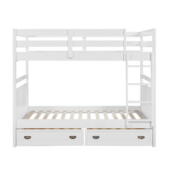 Sloane White Full Bunk Bed - Ornate Home