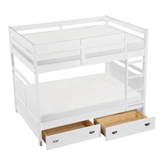Sloane White Full Bunk Bed - Ornate Home
