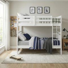 Sloane White Full Bunk Bed - Ornate Home