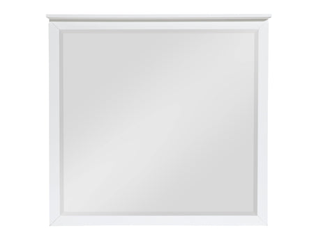 Sloane White Mirror - Ornate Home