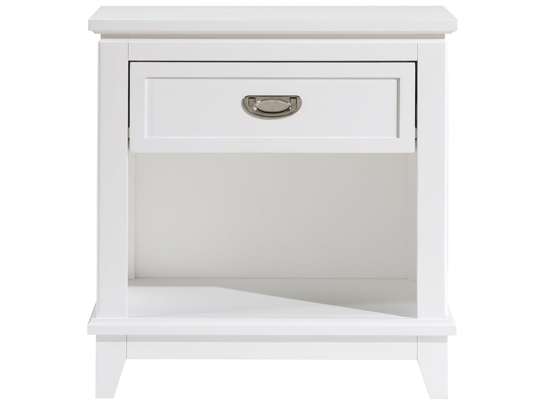 Sloane White Night Stand - Ornate Home