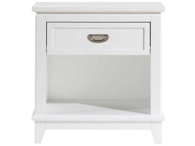 Sloane White Night Stand - Ornate Home