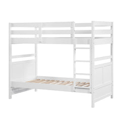 Sloane White Twin Bunk Bed - Ornate Home