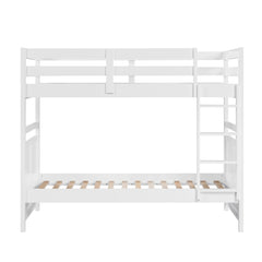 Sloane White Twin Bunk Bed - Ornate Home