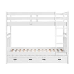 Sloane White Twin Bunk Bed - Ornate Home