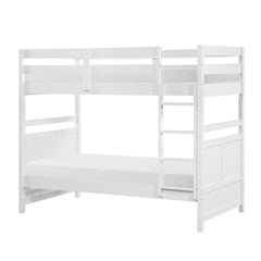 Sloane White Twin Bunk Bed - Ornate Home