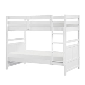 Sloane White Twin Bunk Bed - Ornate Home
