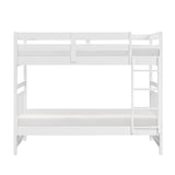Sloane White Twin Bunk Bed - Ornate Home