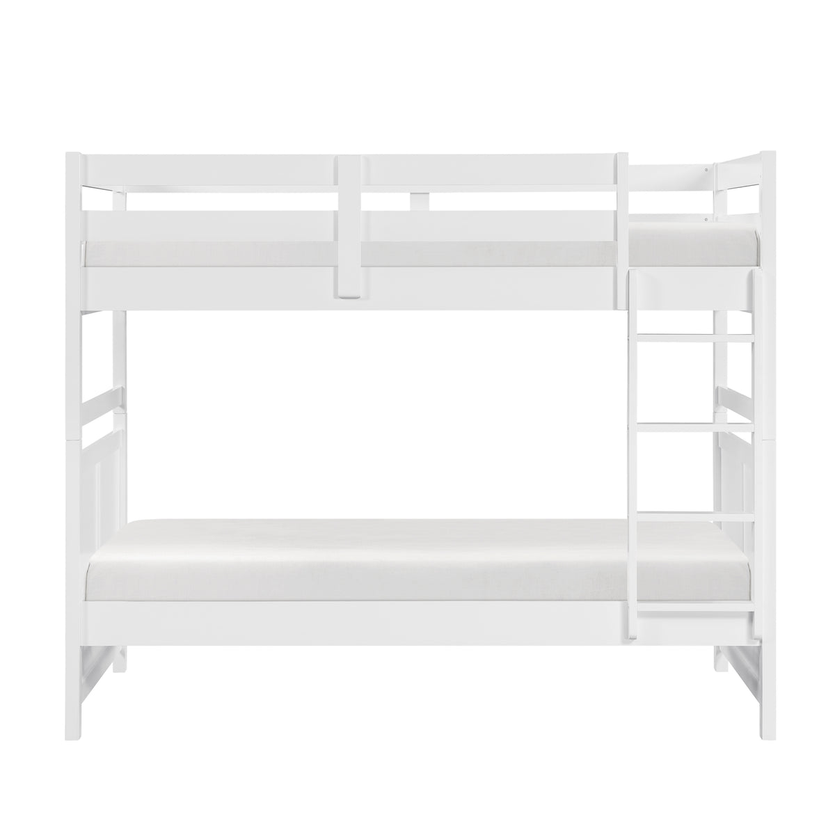 Sloane White Twin Bunk Bed - Ornate Home